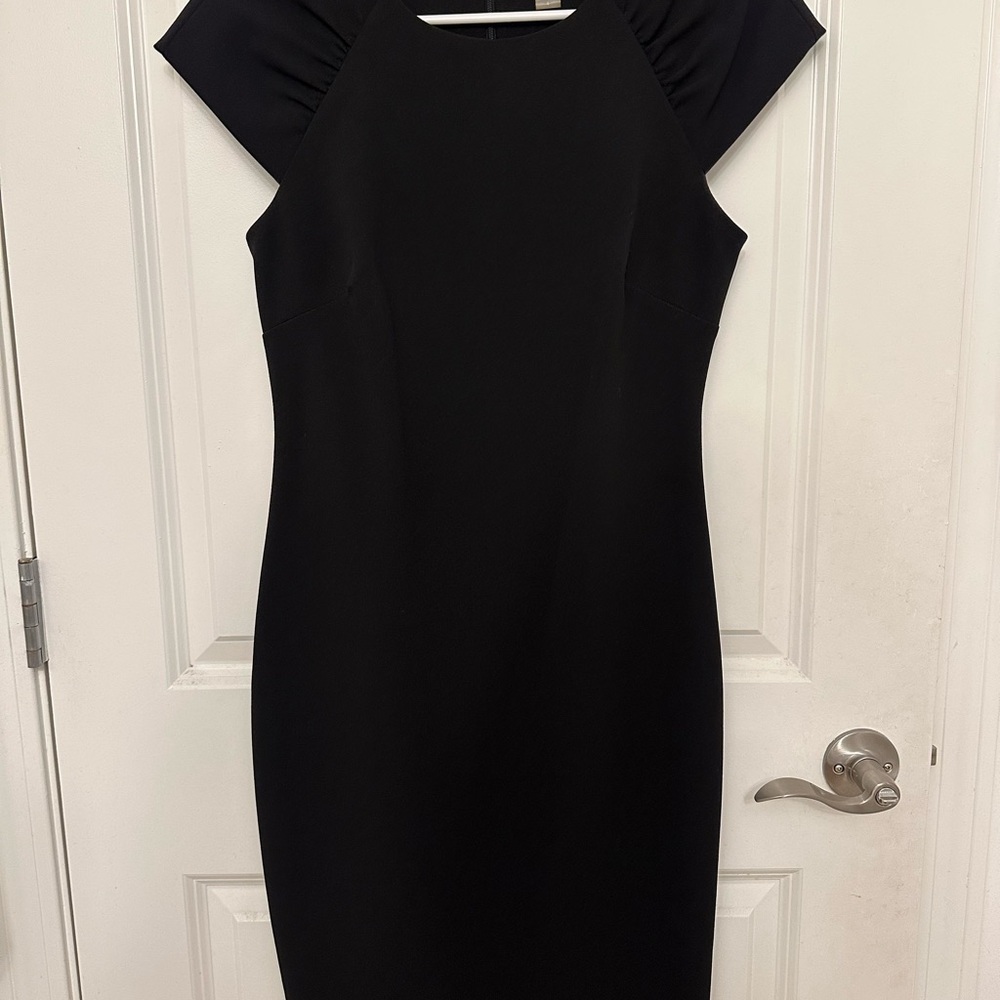 Calvin Klein Black Midi Dress